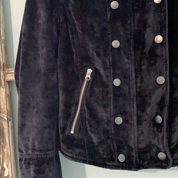 Military denim style jacket - Picture 3 of 11